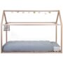 Childhome - Lit Cabane - 70x140 Cm - Bois - Naturel