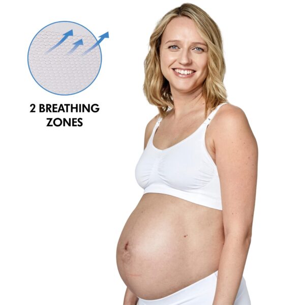 Medela - Soutien-gorge de grossesse et d’allaitement respirant Keep Cool™ Allaitement