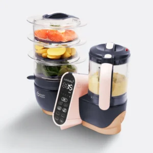 Babymoov - Robot culinaire multifonctions Nutribaby(+) Green Babycook & Accessoires