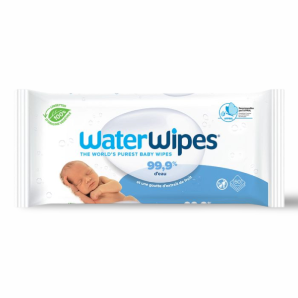 Water wipes - Lingettes Bébé  x 60