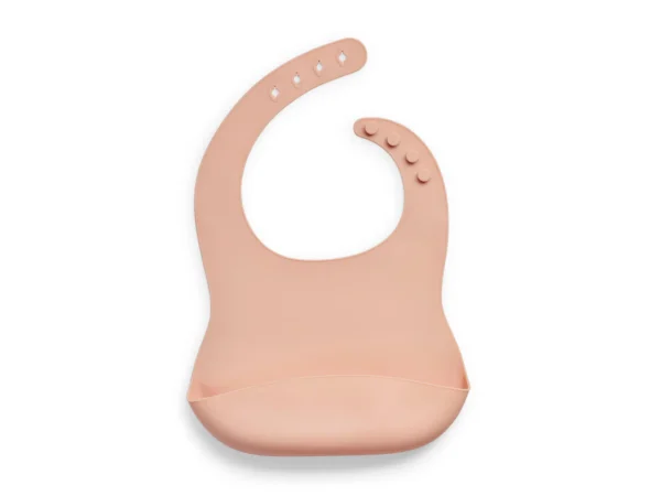 Bavette Silicone pale pink