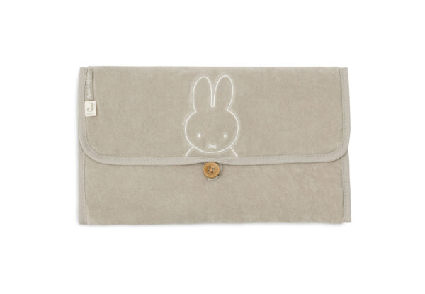 Jollein - Tapis à langer nomade Éponge Miffy - Olive Green