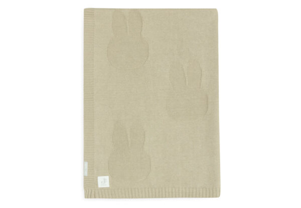 Jollein - Couverture Berceau 75x100cm Miffy - Olive Green