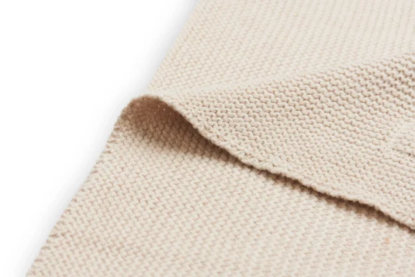 Jollein - Couverture Berceau 75x100cm Basic Knit - Nougat/Fleece Jollein