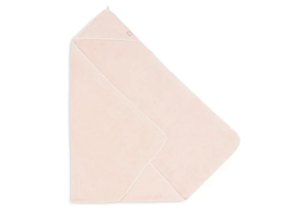 Jollein - Cape de bain Éponge 100x100cm Pale Pink