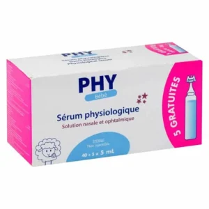 Gilbert - PHY Sérum physiologique Bébé 40x5ml