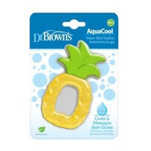 Dr Brown's - Anneau De Dentition Aquacool Ananas 3m+ Les tétines, les attaches tétines & anneaux de dentition