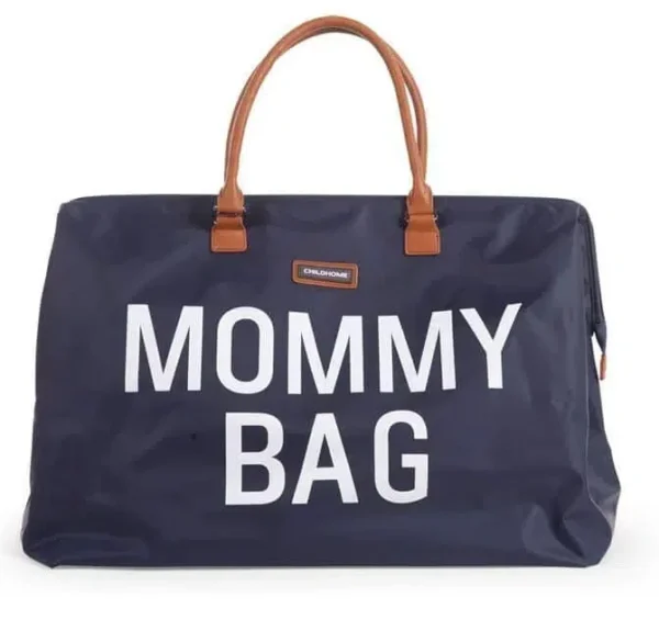 Childhome - Mommy Bag Sac à langer Ecru Bleu marine Childhome