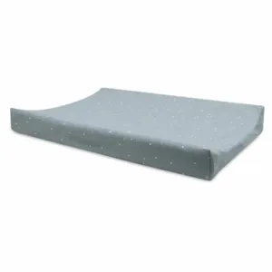 Jollein Housse matelas à Langer Jersey 50x70cm Twinkling - Sea Green