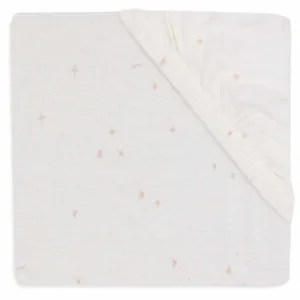 Jollein Drap-housse Jersey 60x120cm Twinkling - Wild Rose